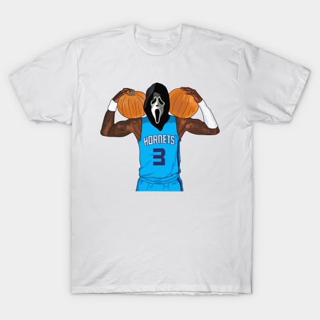 Scary Terry Rozier | Charlotte Hornets T-Shirt by ActualFactual